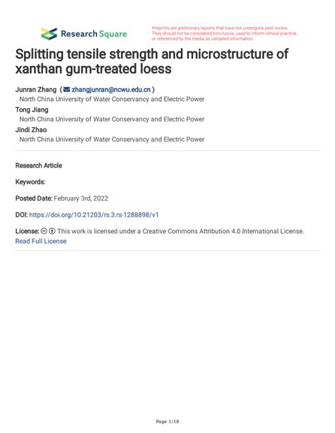 tensile strength xanthan gum|xanthan gum treatment.